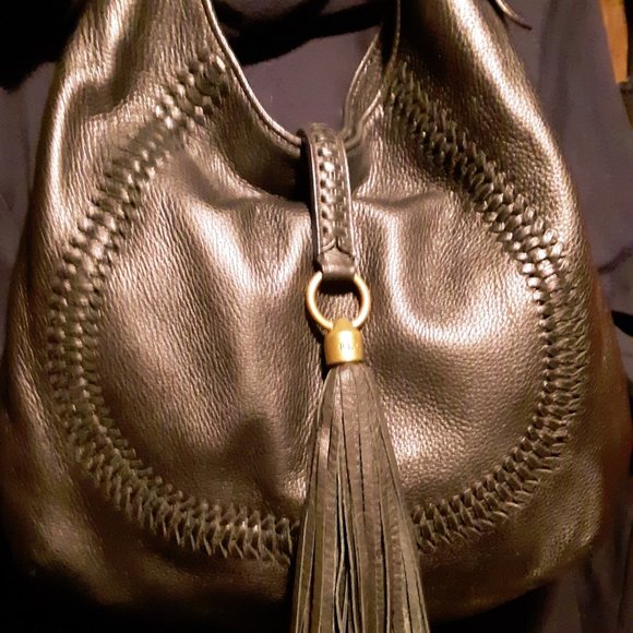 Ralph Lauren Handbags - Ralph Lauren  Leather Bag, Black